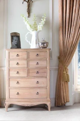 Limoges 8 Drawer Tall Wide Chest