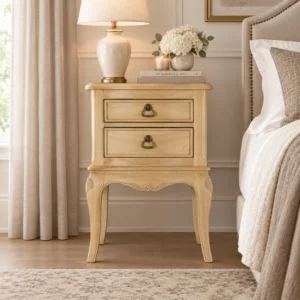 Limoges 2 Drawer Bedside Locker