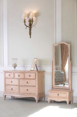 Limoges Cheval Mirror