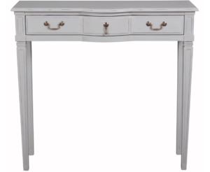 Annabelle Single Console Table (Painted Top)