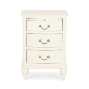 Bordeaux Ivory 3 Drawer Nightstand