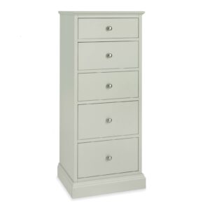 Ashby Cotton 5 Drawer Tall Chest