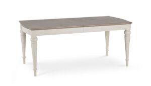 Montreux Washed Oak & Soft Grey 6-8ft Ext. Dining Table