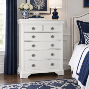 Chantilly White 2+4 Drawer Chest