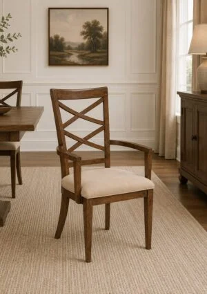 Mango Creek Beidermeier Carver Chair