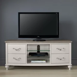 Montreux Washed Oak & Soft Grey Entertainment Unit