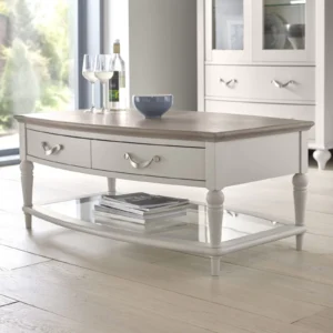 Montreux Washed Oak & Soft Grey Coffee Table