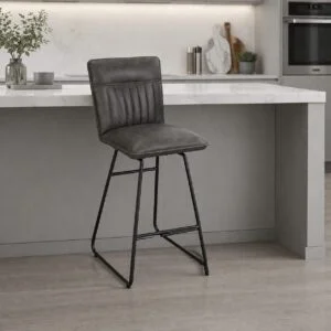 Cooper Bar Chair Grey