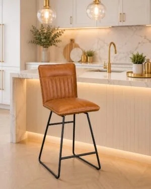 Cooper Bar Chair Tan
