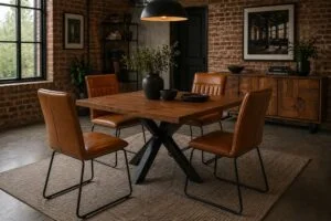 Holburn 150cm Square Dining Table