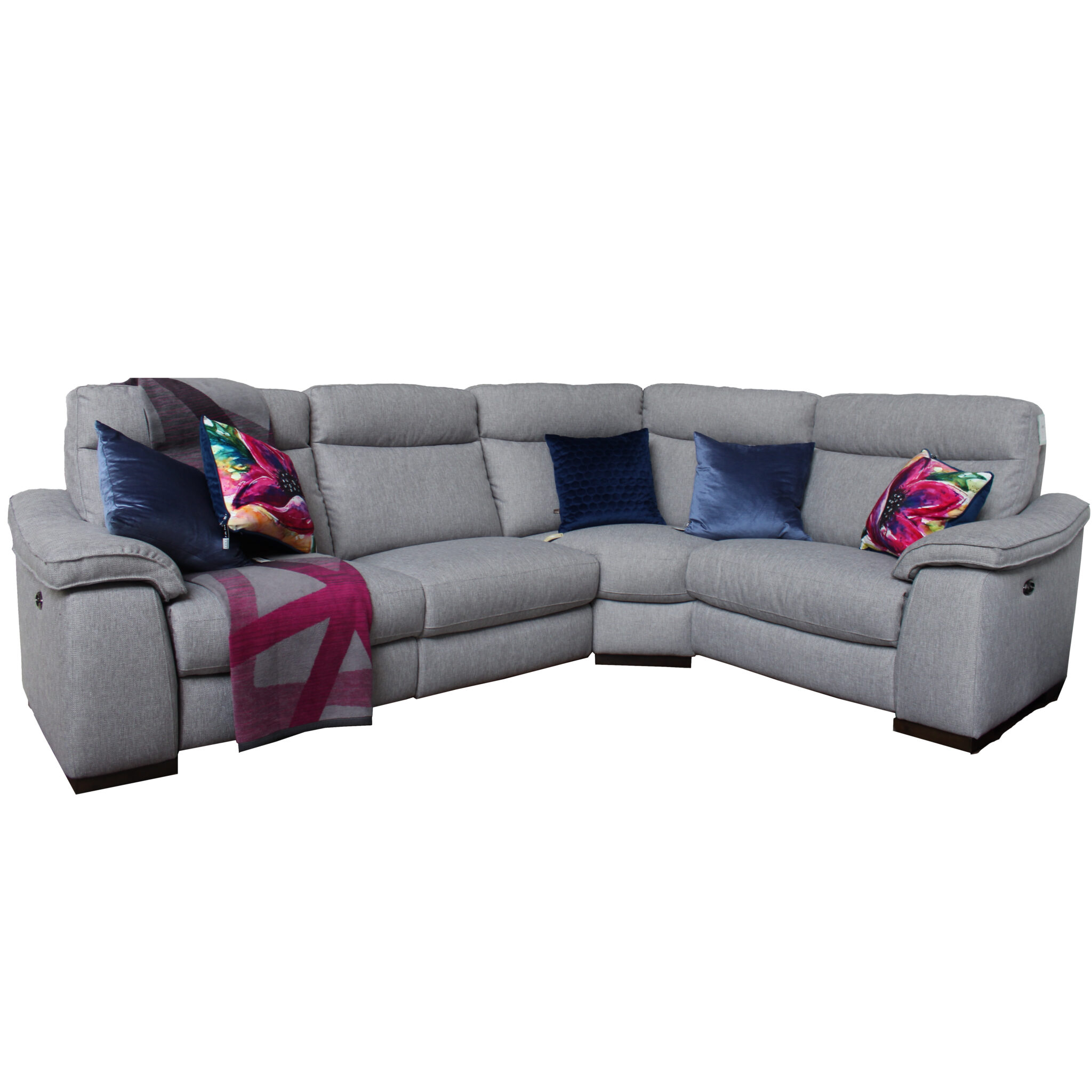 Gavin Fabric Recliner Corner Sofa Doyles