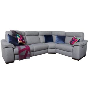 Gavin Fabric Recliner Corner Sofa