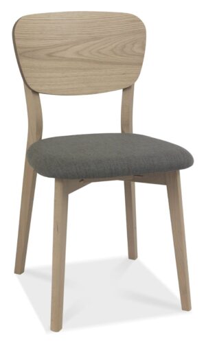 Dansk Scandi Oak Veneer Back Chair