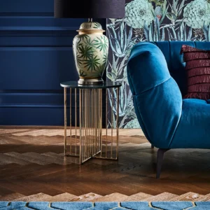 Lalit Marble And Inlay Side Table