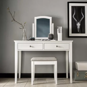 Ashby White Vanity Mirror