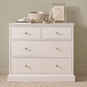 Ashby White 2+2 Drawer Chest
