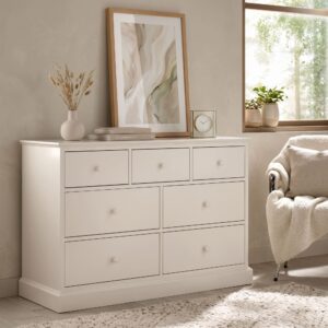 Ashby White 3+4 Drawer Chest