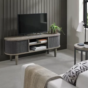 Atlas Silver Grey Entertainment Unit