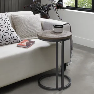 Atlas Silver Grey Sofa Table