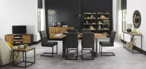 Killowen Rustic Oak 6-8' Dining Table