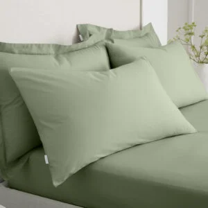 200TC Cotton Pillowcase Pair