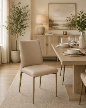 Baker Annabel Chair Taupe C215
