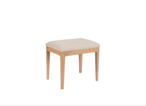 Baker Bali Upholstered stool BL11