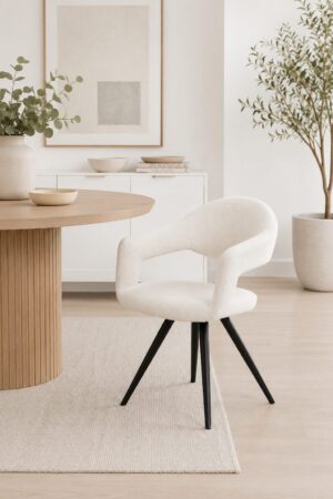Baker Jasmine Misty (White) Chair C238