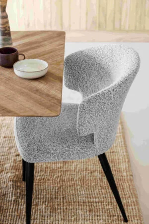 Belle Dining Chair Grey