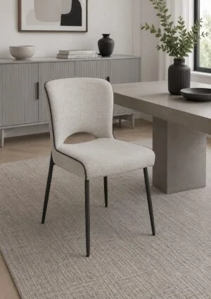 Maya Dining Chair Light Grey C249