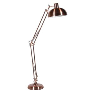 Brushed Copper Angle Floor Lamp