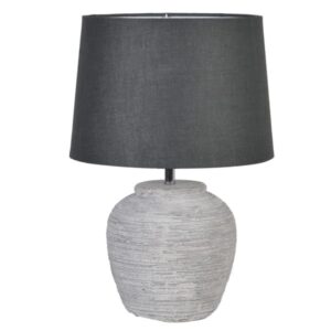 Distressed Stone Effect Table Lamp