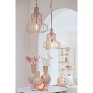 Fynn Hanging Lamp Light Brown 50x60cm