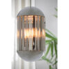 Grayson 3 Light Hanging Lamp Smoked Chrome