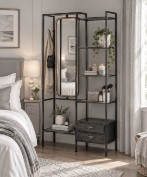 Iron Vanity Unit with Mirror