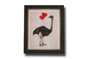 Ostrich In Love
