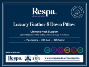 Respa Feather and Down Pillow