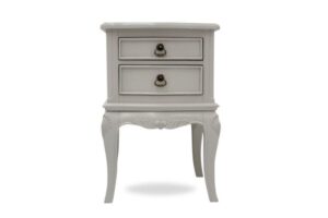 Amelia Toulouse White Bedside Locker