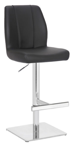 Ravenna Black Deluxe T Bar Stool