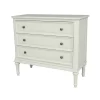 White 3 Drawer Chest