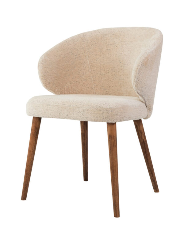 caprice chair - fabric & modern