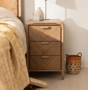 Tony Small 3 Drawer Bedside