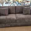 2 seater grey sofa bed