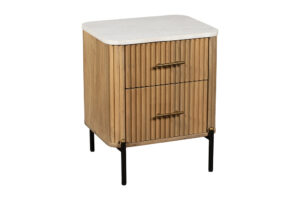 Reed 2 Drawer Bedside
