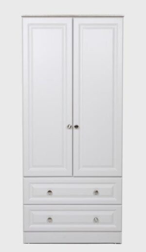 Trufflestone 2 Door +2 Drawer Wardrobe
