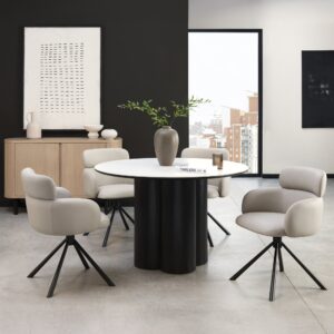 Warren White Sintered Stone Table