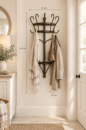 Distressed Metal Wall Coat Hook