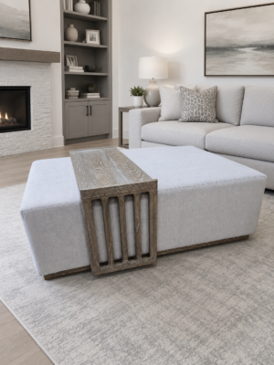 Dallas Slide Tray Ottoman